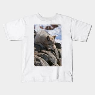 Timber Wolf Kids T-Shirt